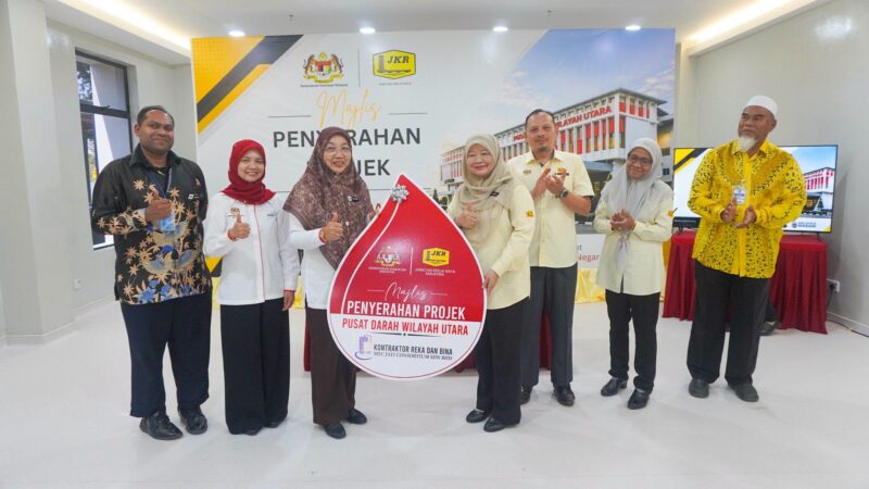MAJLIS PENYERAHAN PROJEK PUSAT DARAH WILAYAH UTARA, SUNGAI PETANI, KEDAH