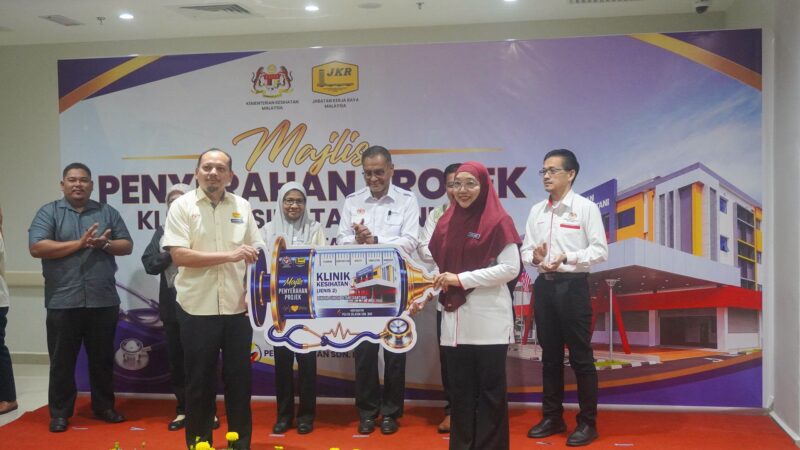 MAJLIS PENYERAHAN PROJEK KLINIK KESIHATAN (JENIS 2) BANDAR SUNGAI PETANI (GANTIAN) – (KKBSP)